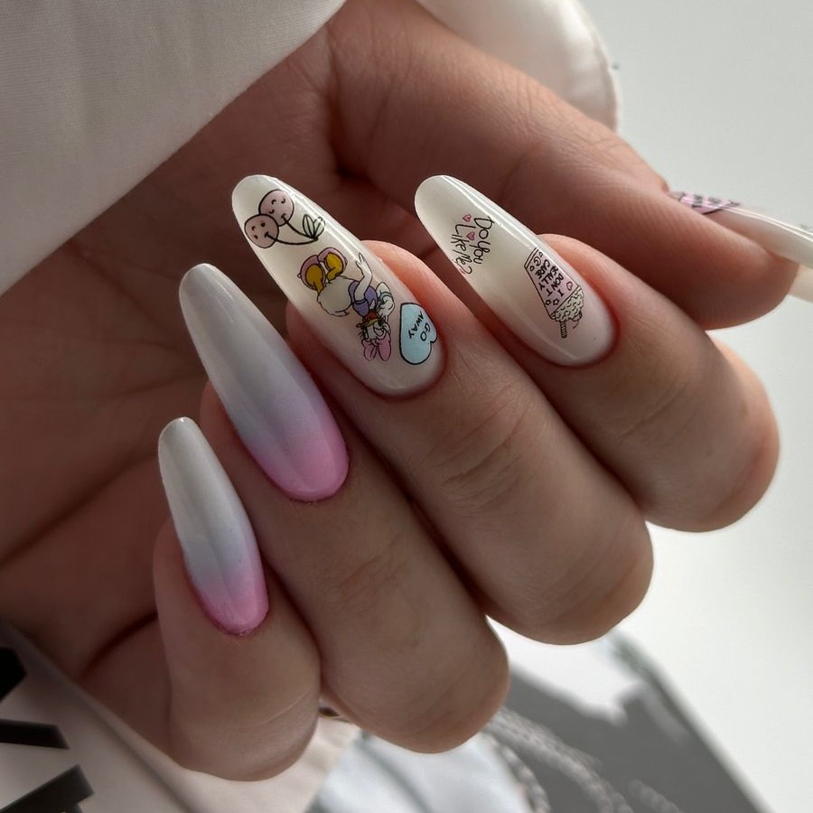 Наращивание ногтей без дизайна стандарт до 4 длинны