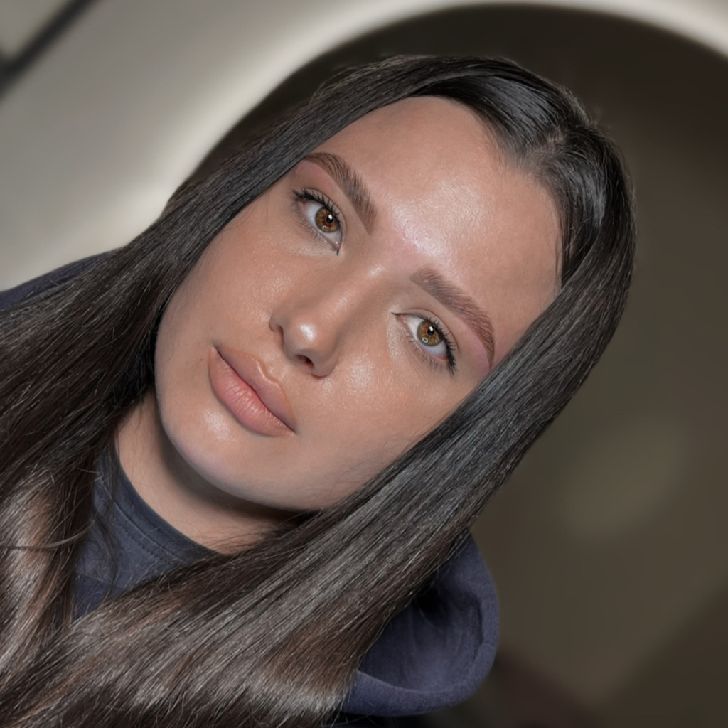 Долговременная укладка бровей + окрашивание + коррекция