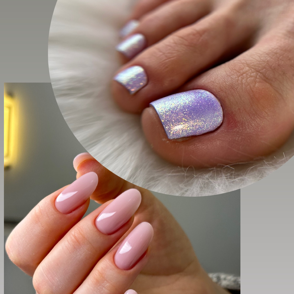 Manicure + Pedicure with gel polish