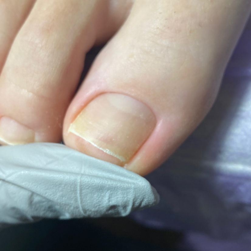 Педикюр полный без покрытия