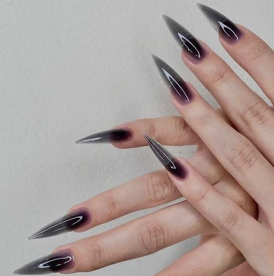 Наращивание однотон с эффектами от 2 см до 4 см