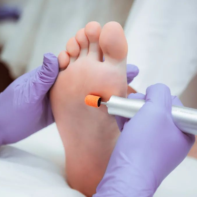 Педикюр без покрытия