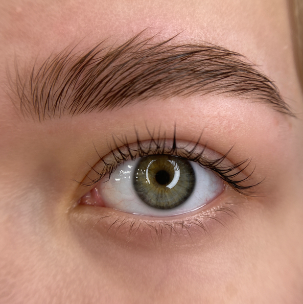 Окрашивание бровей и коррекция  + Лами ресниц