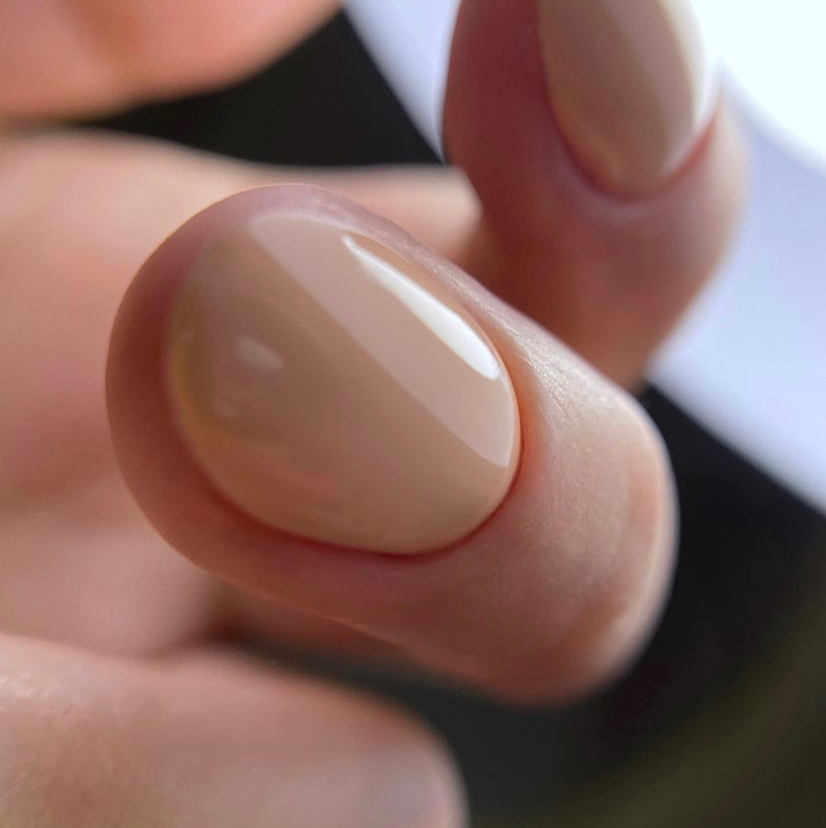 Коррекция гелем + покрытие гель - лак