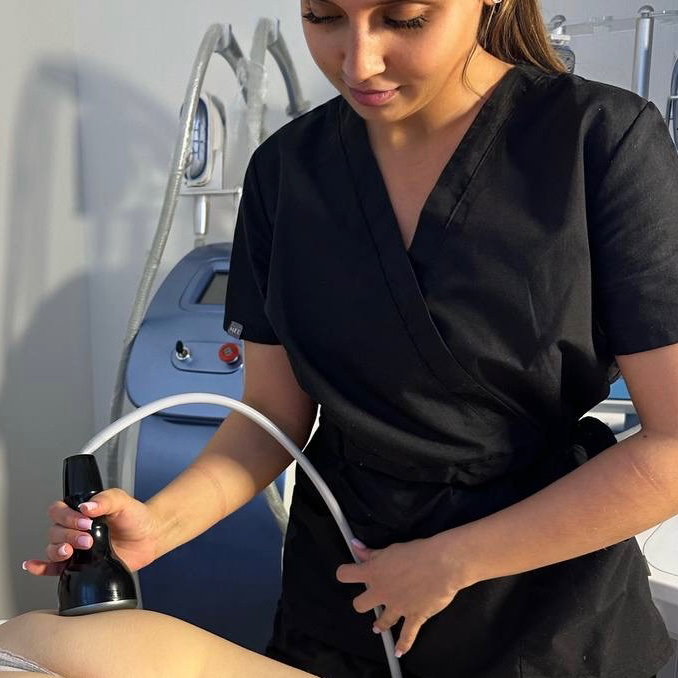 Вакуумный массаж. Зона