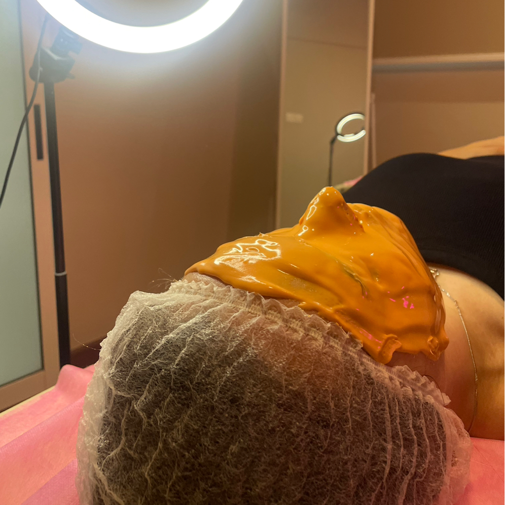 Экспресс уход (Альгинатная маска + ферментативный пилинг).