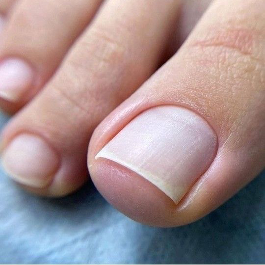 Педикюр без покрытия