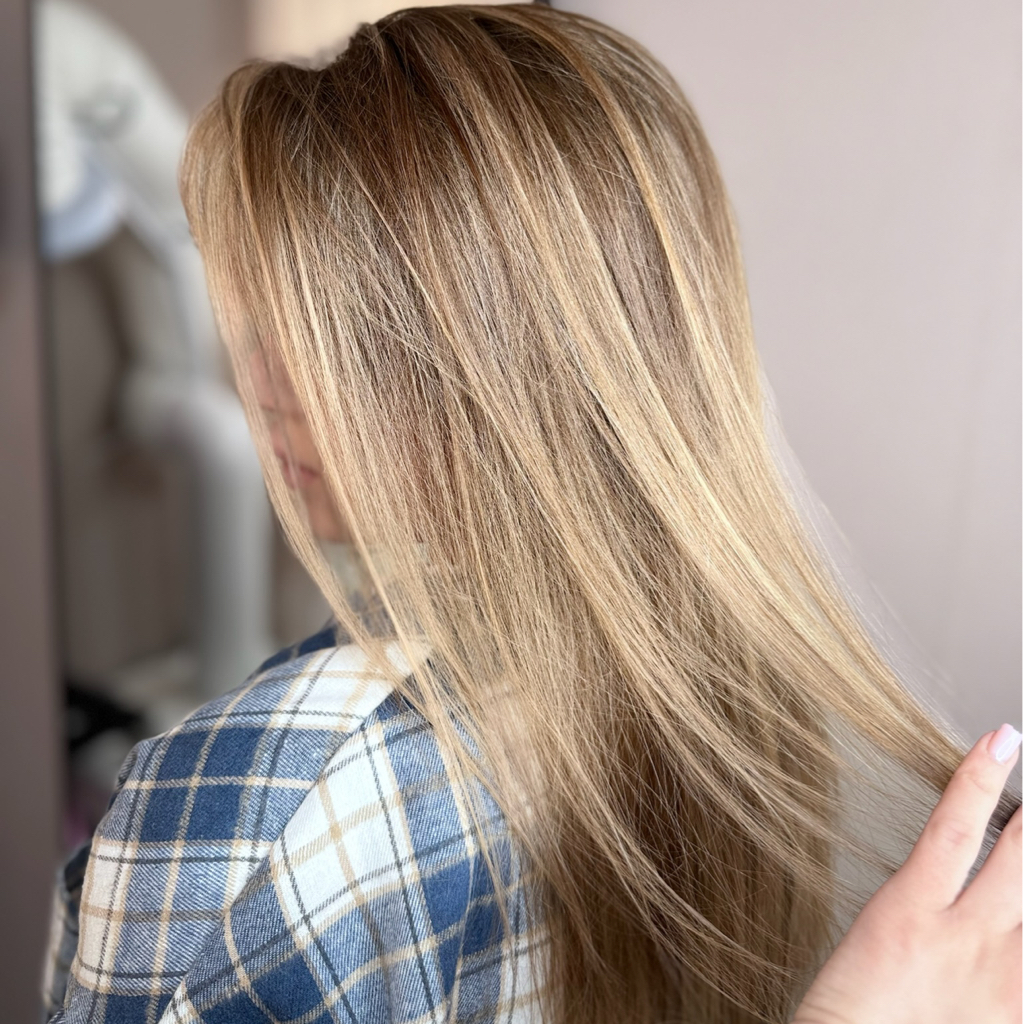 Тонирование волос