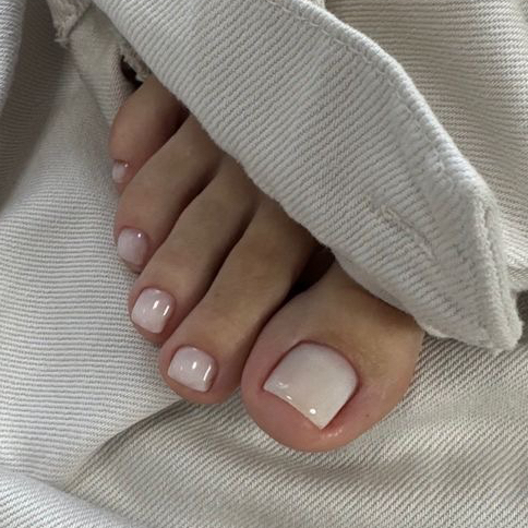 Педикюр пальчиков с покрытием