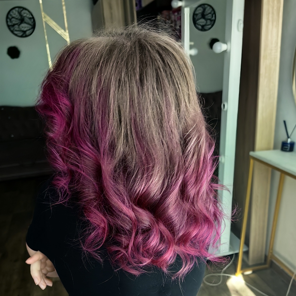 сложное окрашивание