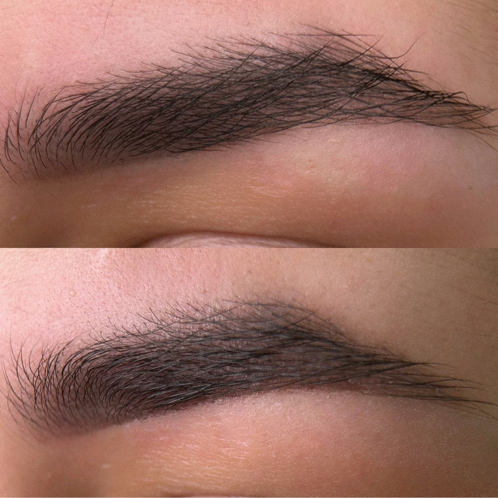 Коррекция ПМ бровей