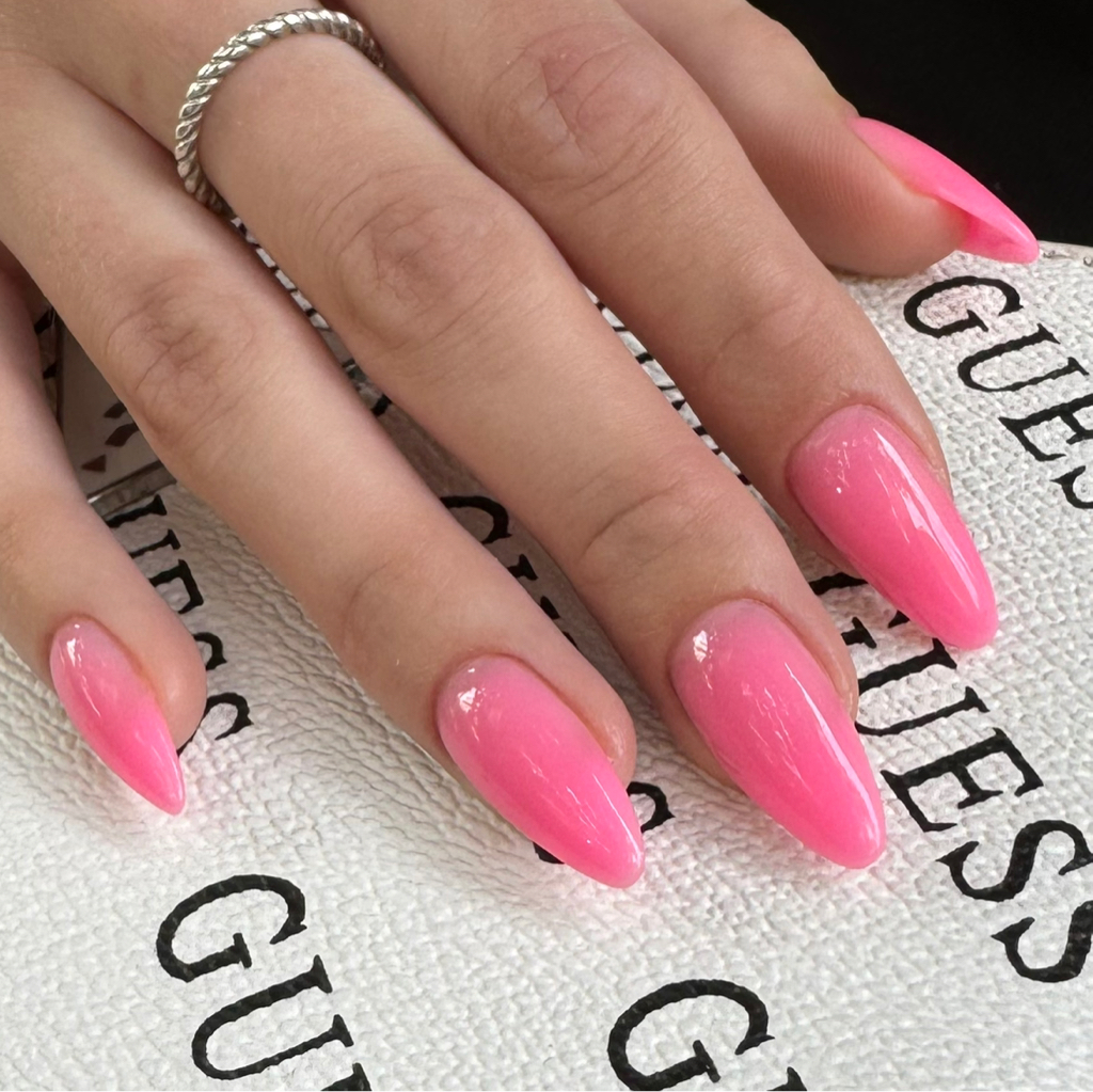 Коррекция наращивания + маникюр