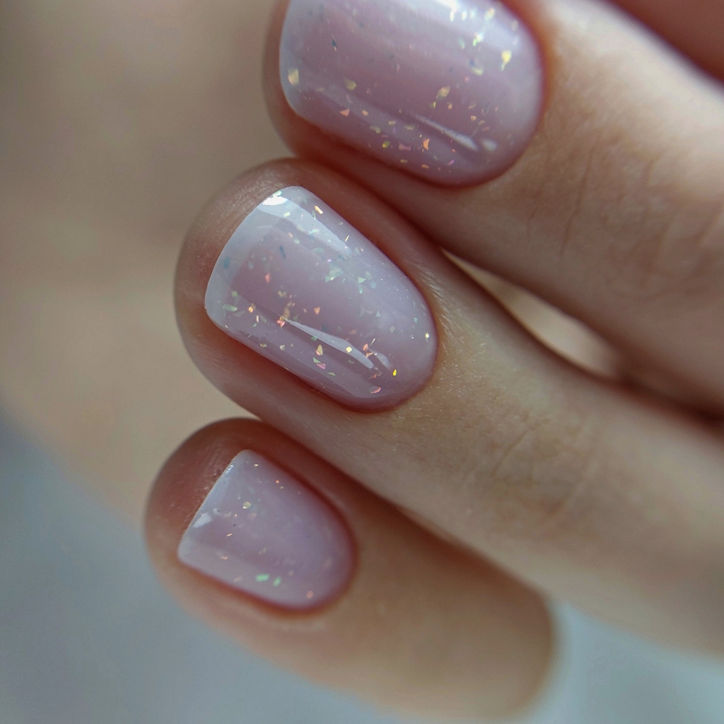 Маникюр + однотонное покрытие (+простой дизайн)