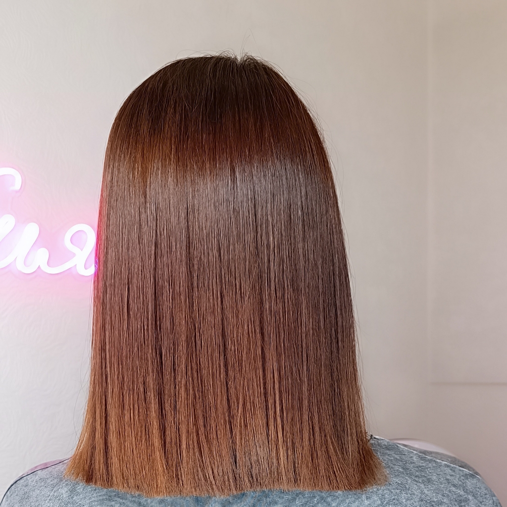 Кератиновое выпрямление (плечи)