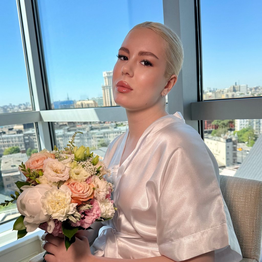 Свадебный образ с выездом в Москву