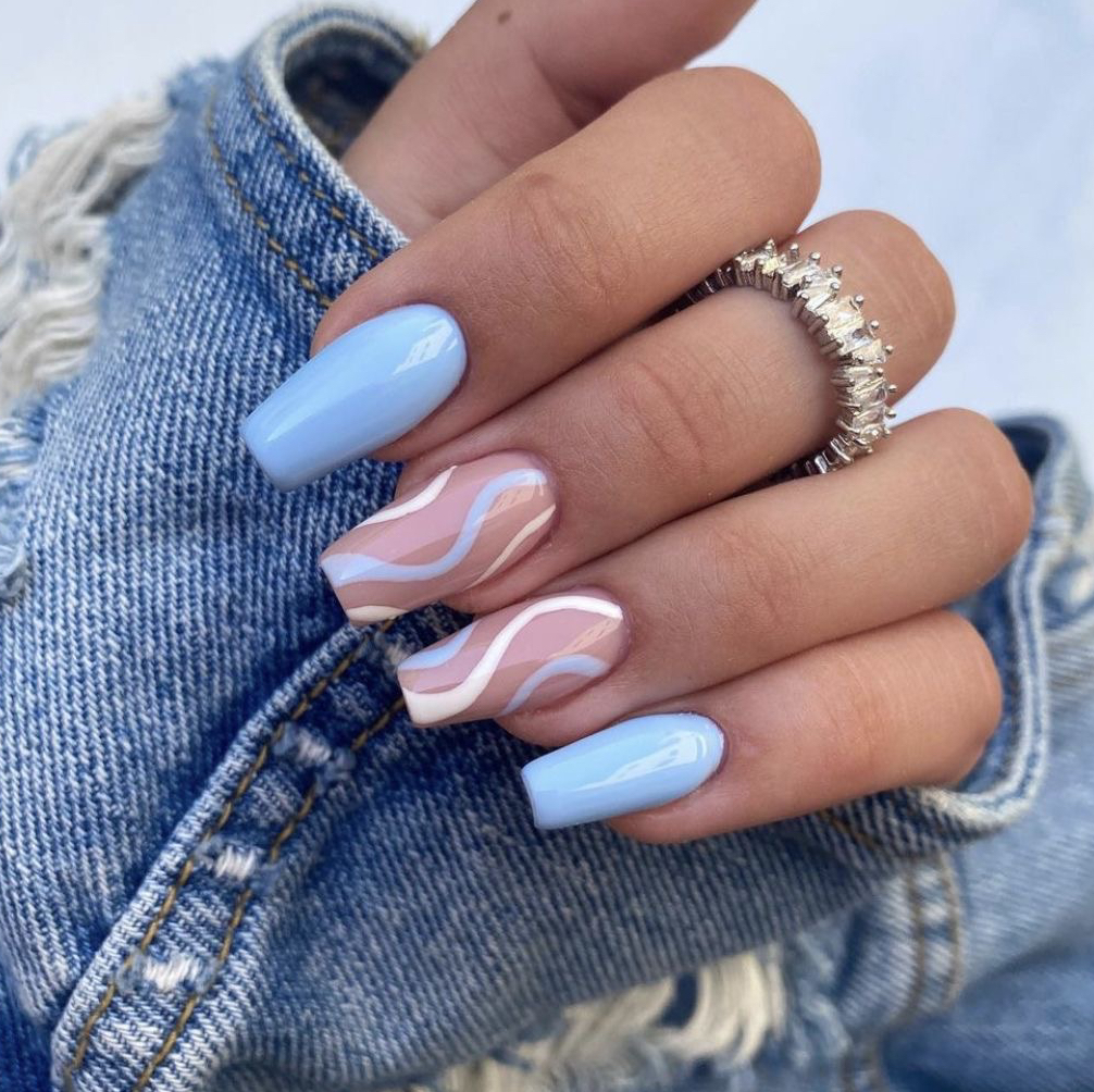 Nail Extensions + Design (наращивание ногтей +дизайн)