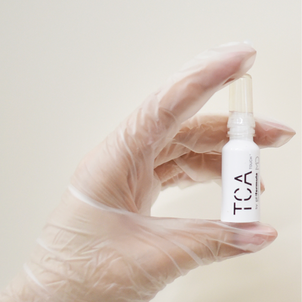 TCA пилинг + фракционная мезотерапия