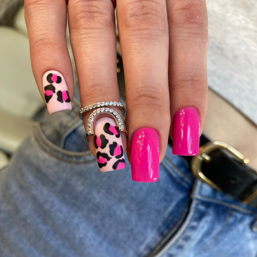 Маникюр с укреплением (длина под 0)