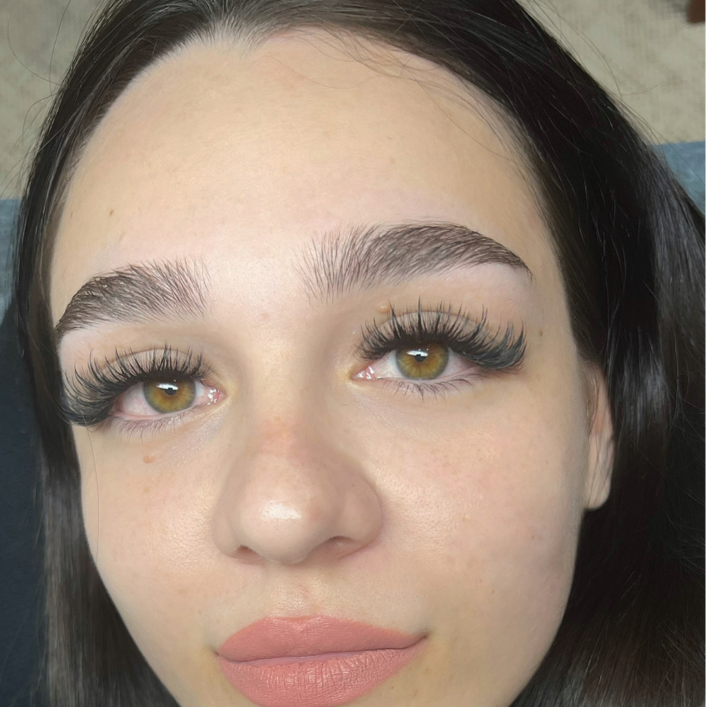 Объемное наращивание с лучиками