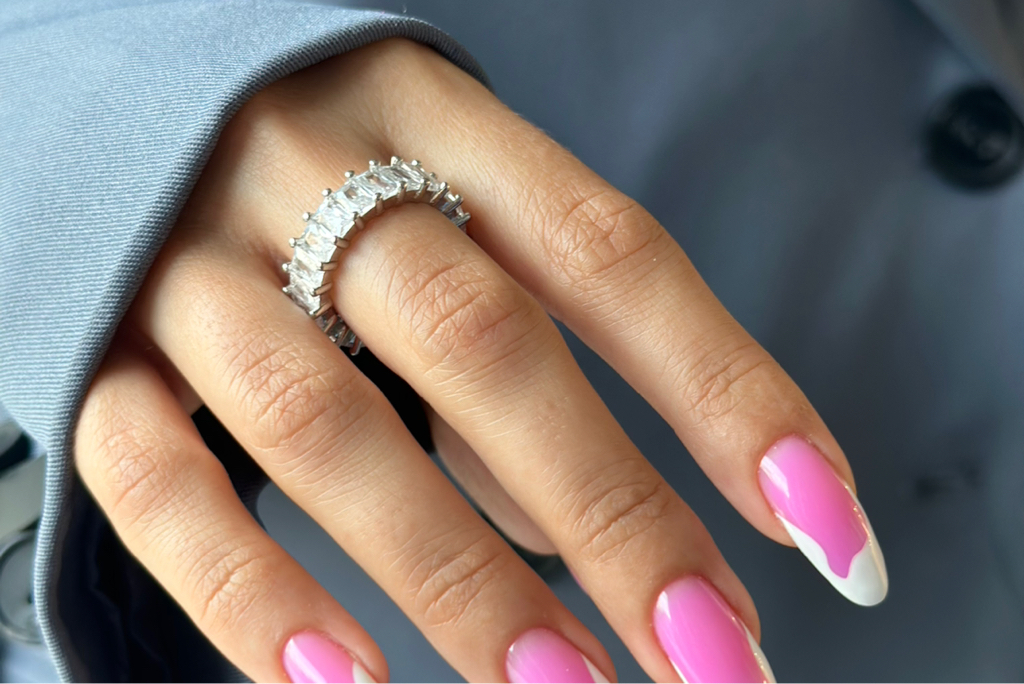 Укрепление гелем/полигелем+ покрытие гель-лак