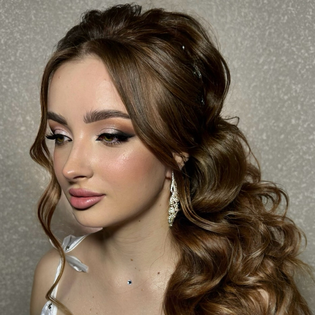 Макияж + причёска