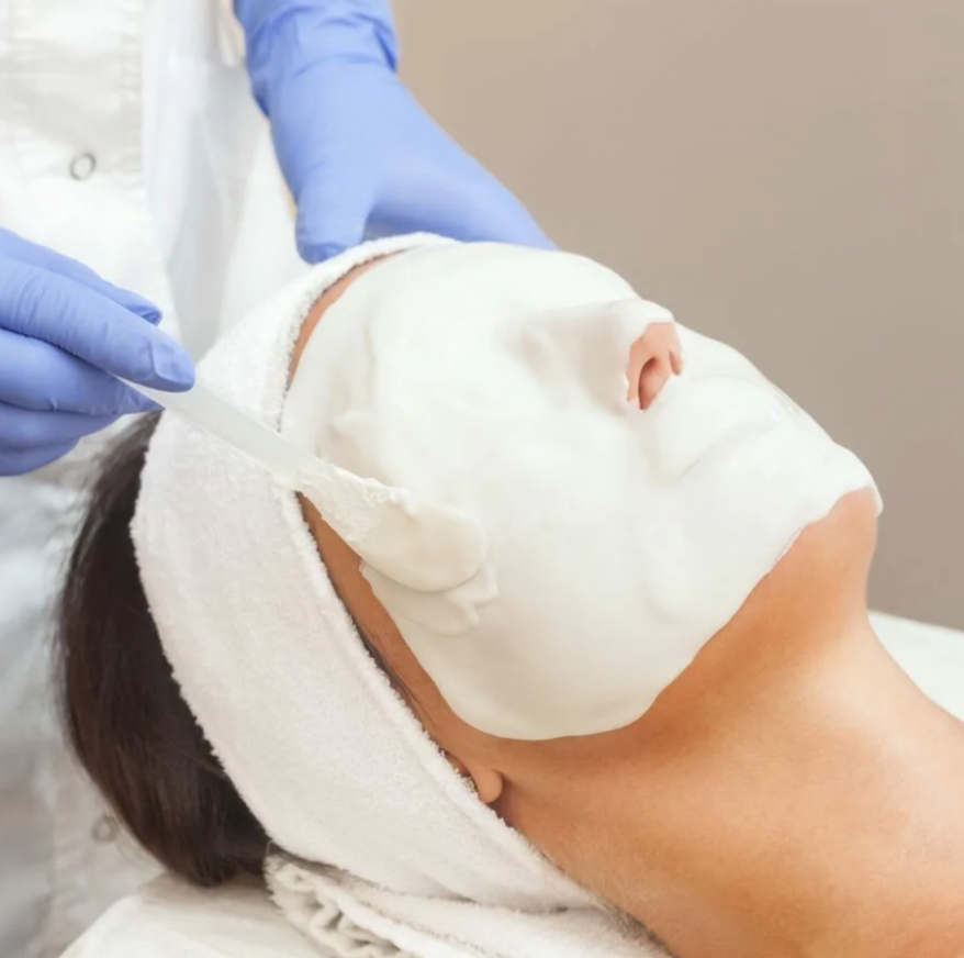 Альгинатная маска с пептидами