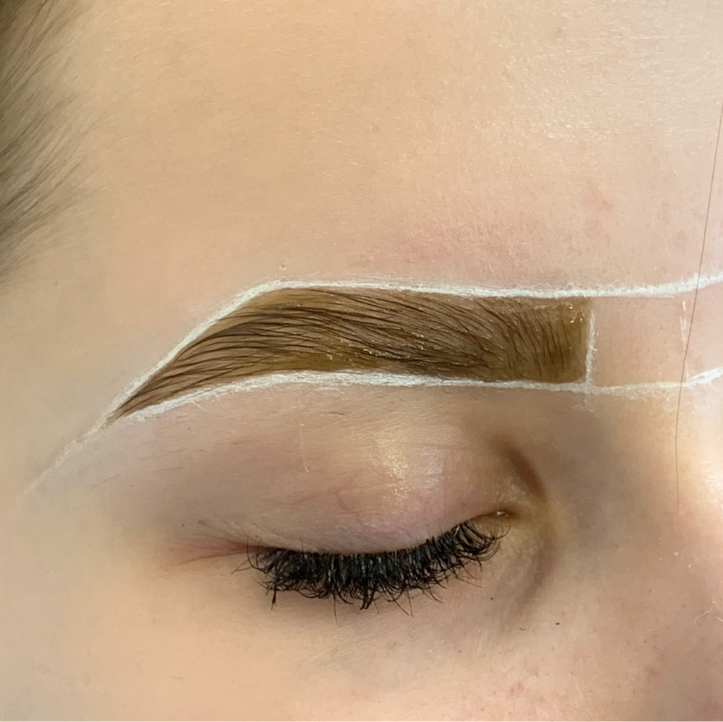 Ламинирование + окрашивание