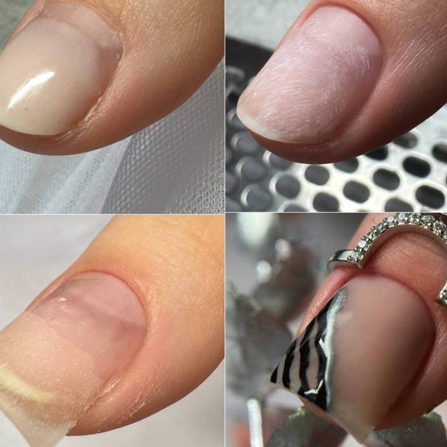 Наращивание ногтей (короткие ногти , по форме до 2 )