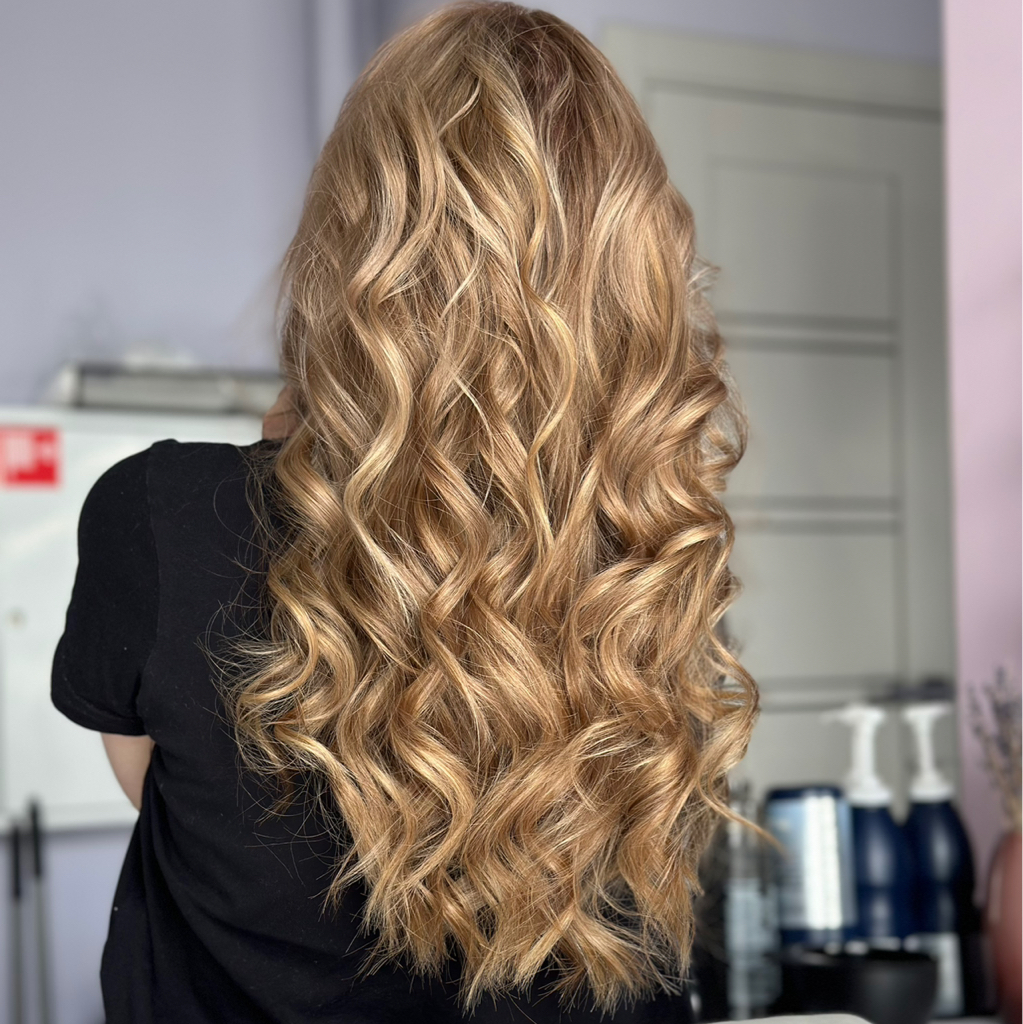 Коктейльная прическа (различные локоны)