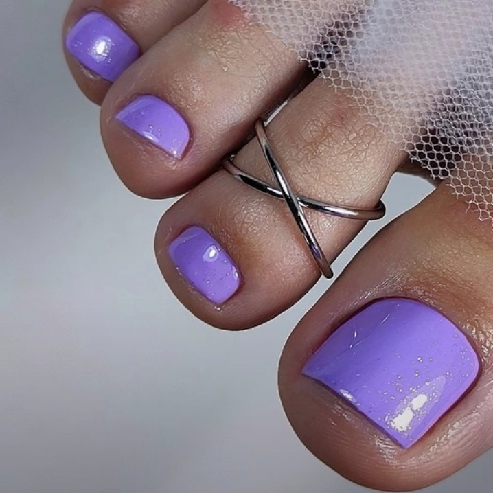 Педикюр с покрытием