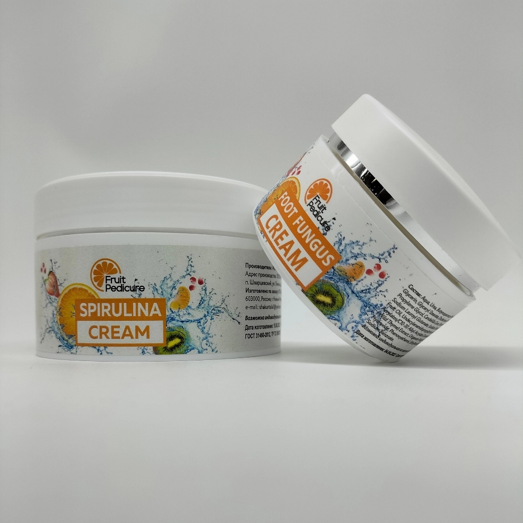 Фруктовый педикюр без покрытия