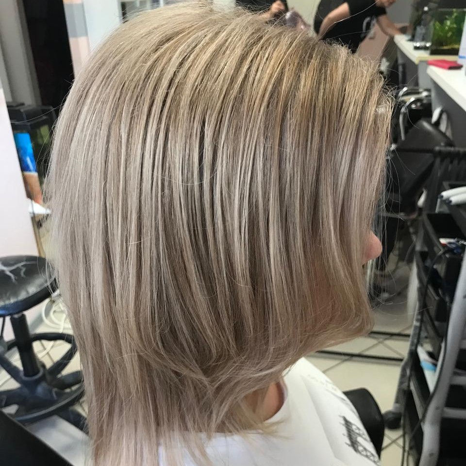 Мелирование волос через фольгу