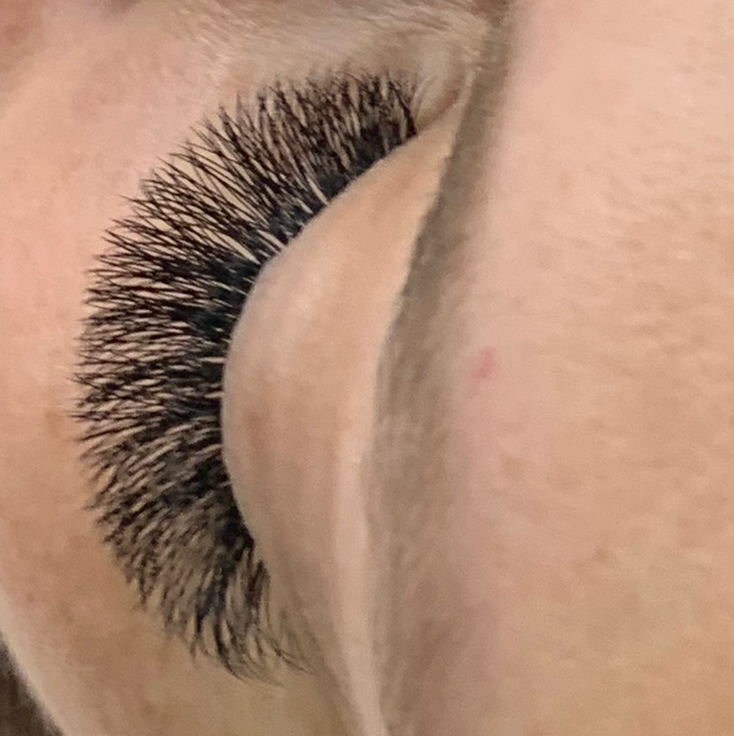 Наращивание ресниц 3 д