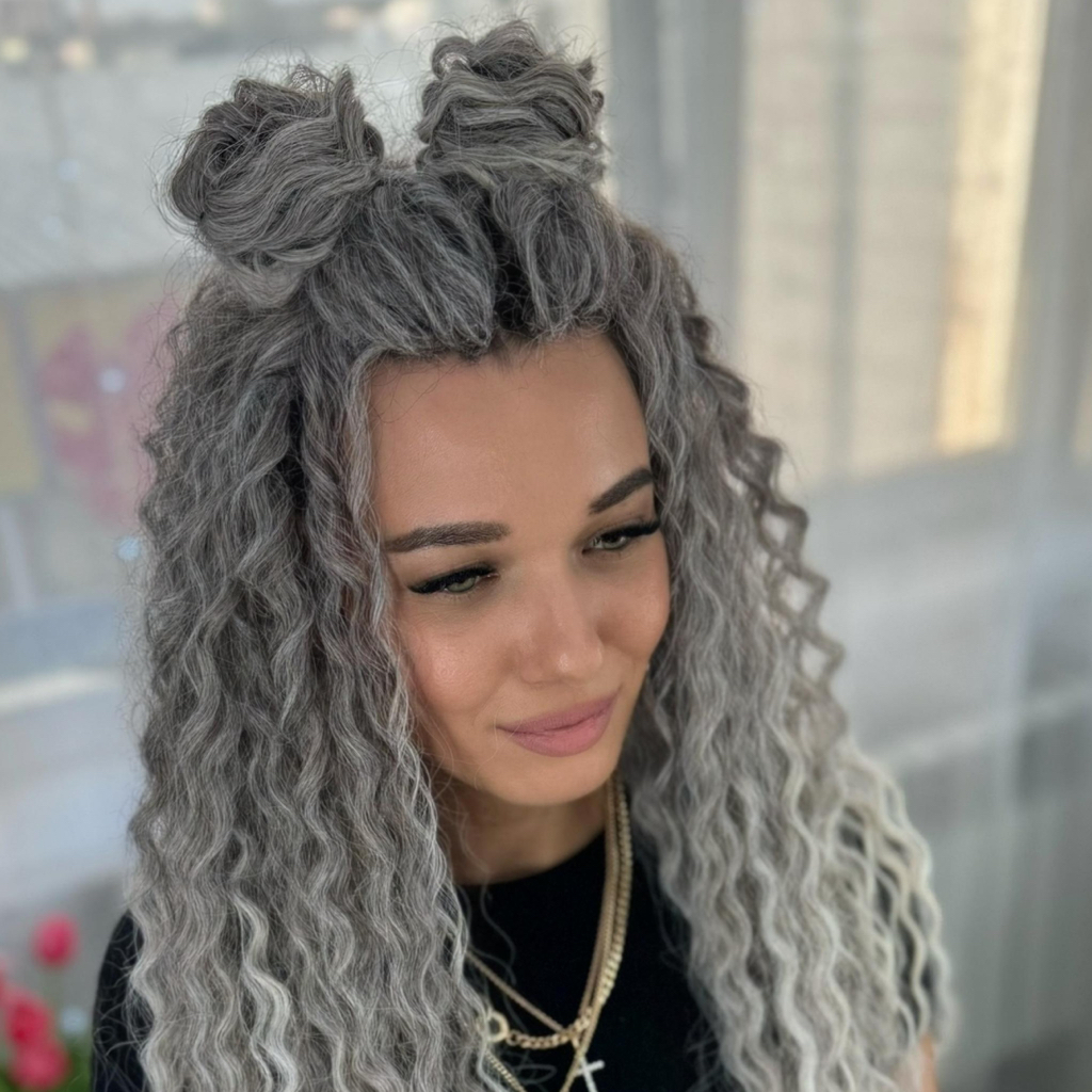 Локоны точечное вплетение, завиток Ариэль 40/60/80 см.  🫰 Стоимость 10.000₽.  ⏰ Время плетения 2-3 часа.  ✨Срок носки 1-2 месяца.