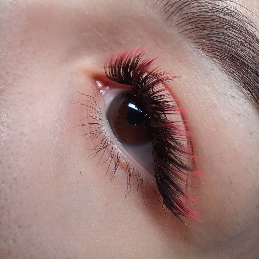 ОМБРЕ С ЦВЕТНЫМ КОНЧИКОМ ( 2D/3D  ОБЪЁМ/МОКРЫЙ)