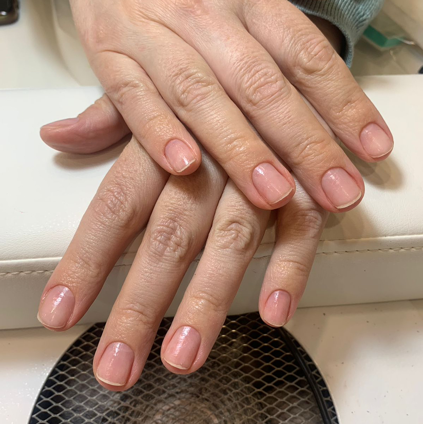 Маникюр без покрытия