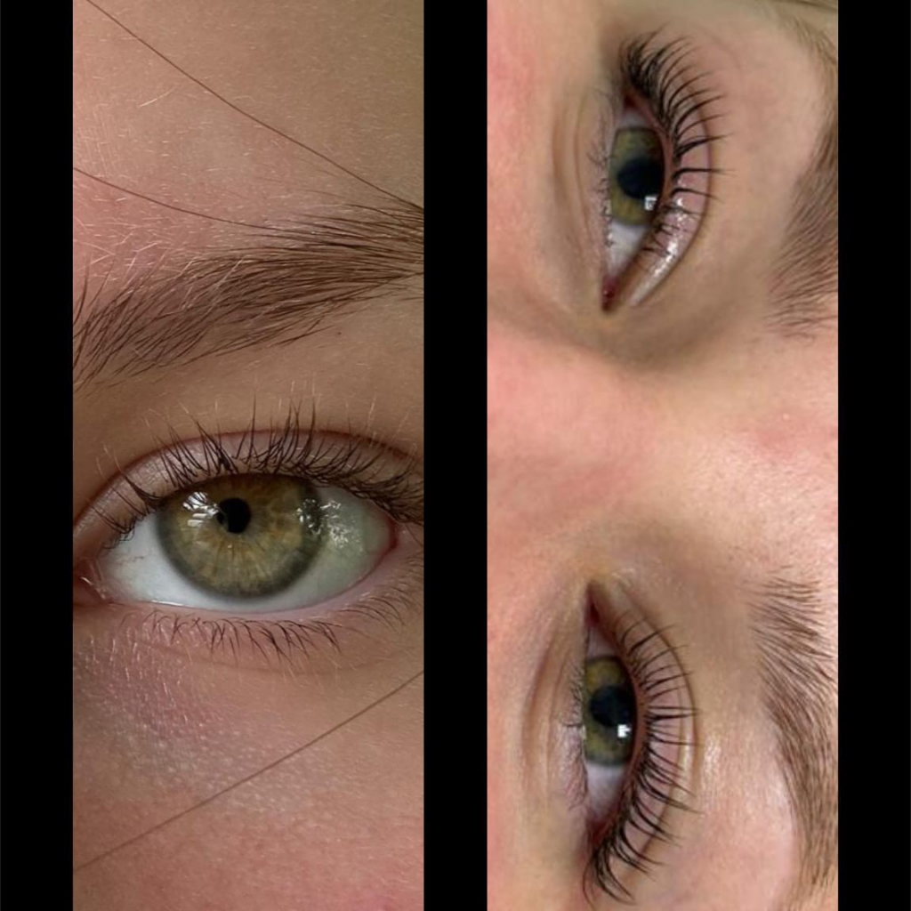 Ламинирование ресниц + ботокс + покраска