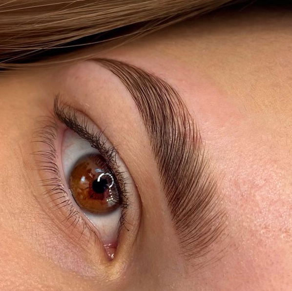 Ламинирование бровей с окрашиванием