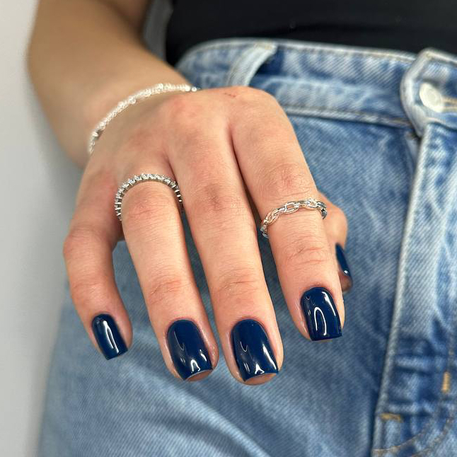 Manicure with gel polish