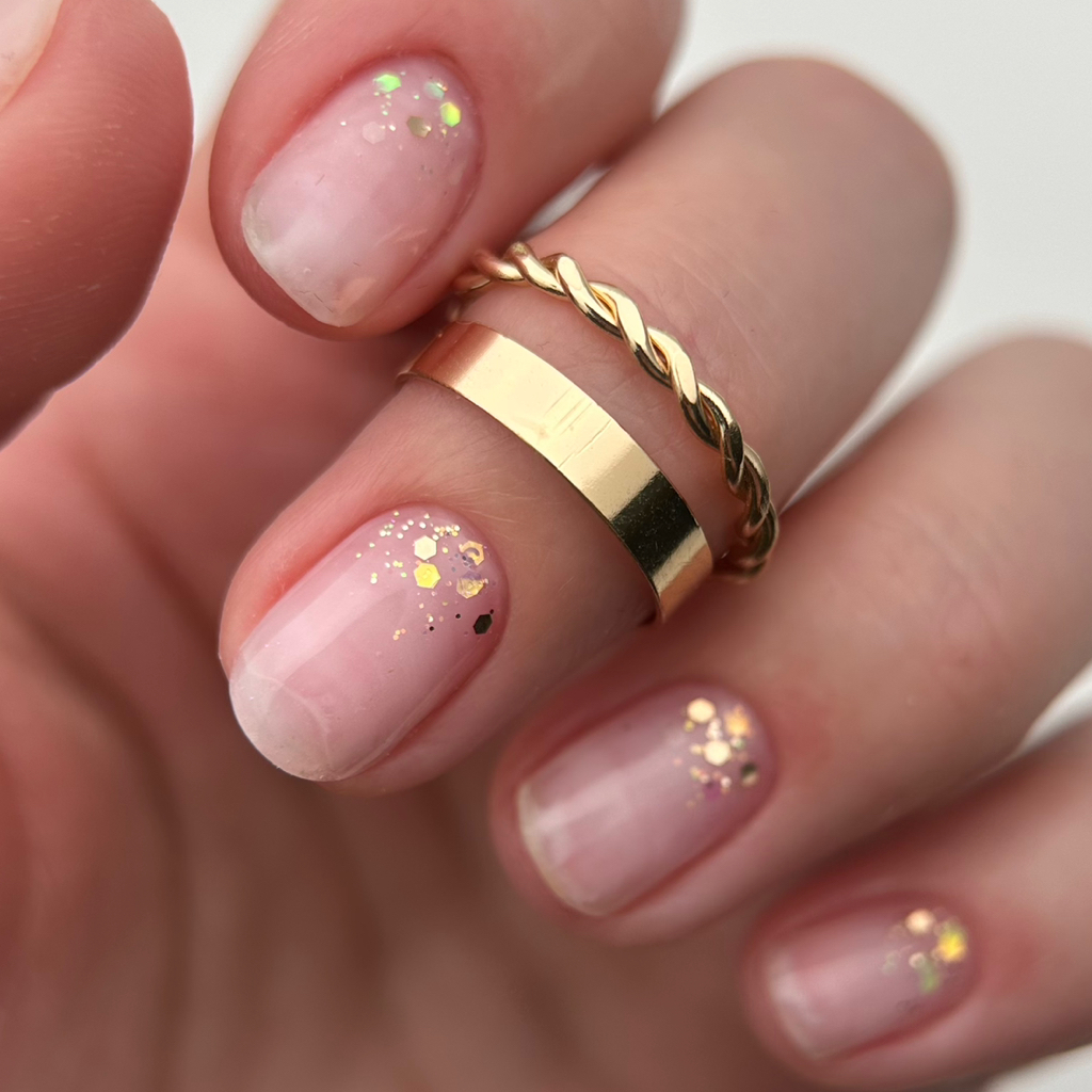 Маникюр с покрытием гель лак однотон