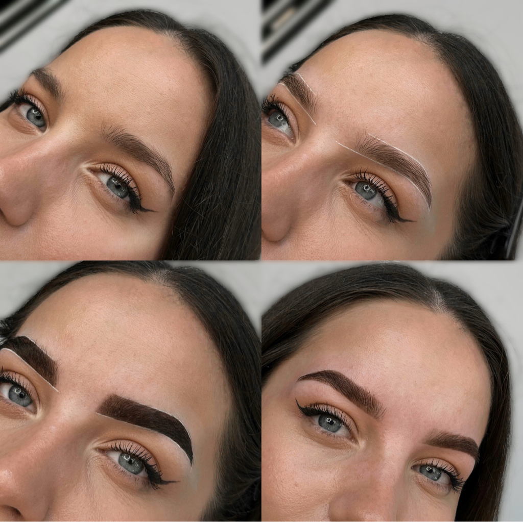 Окрашивание и коррекция бровей