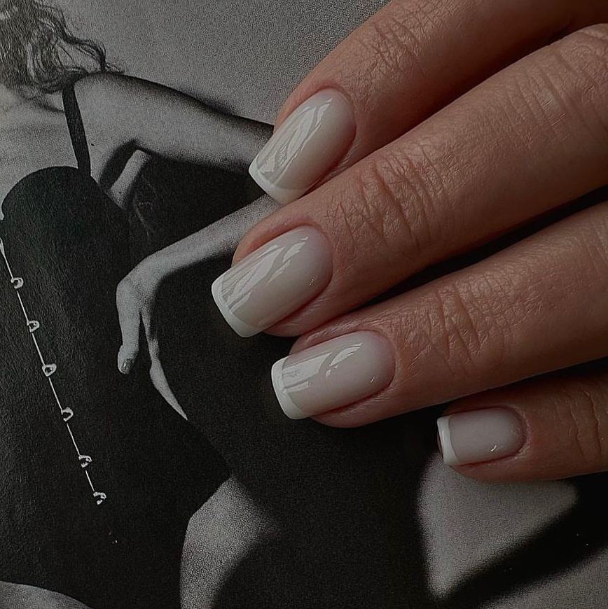 Маникюр+гель-лак+френч