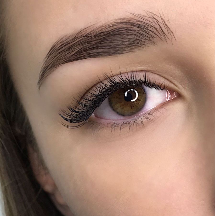 Комбо 1 D + ламинирование бровей