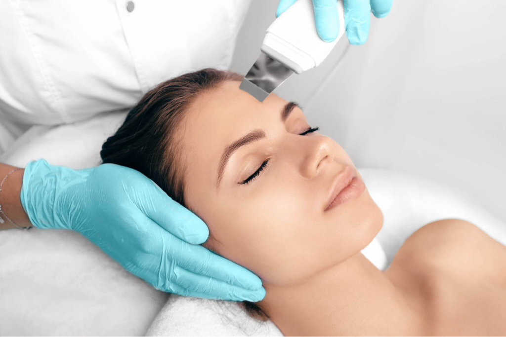 Ультра звуковая чистка лица