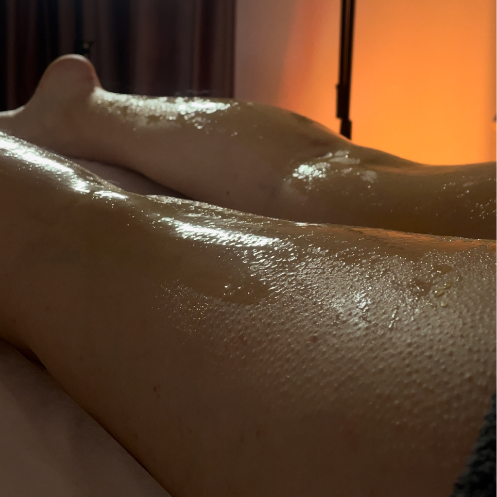 Медовый массаж - ноги+бедра+бока+живот