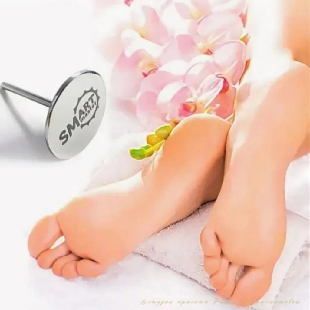 Педикюр с покрытием гель лак + молекулярное SMart масло