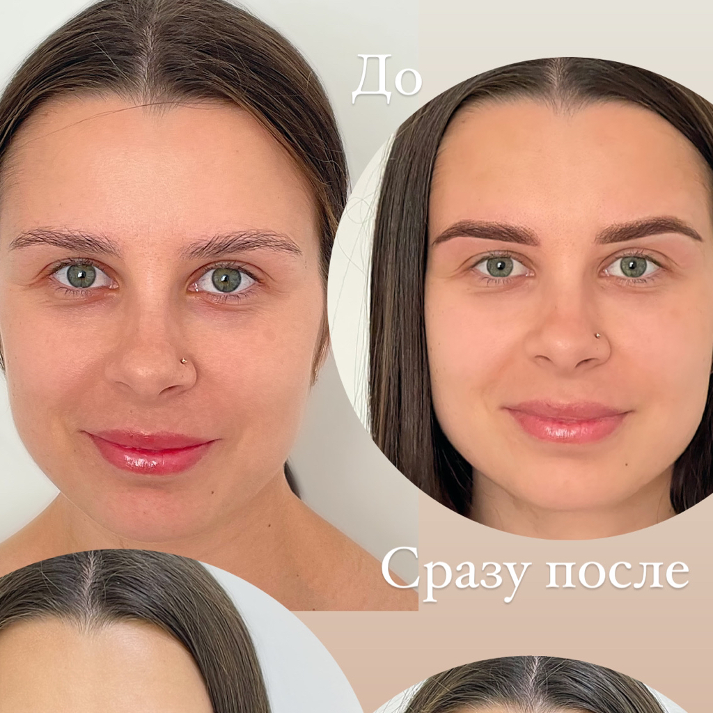 Перманентный макияж бровей