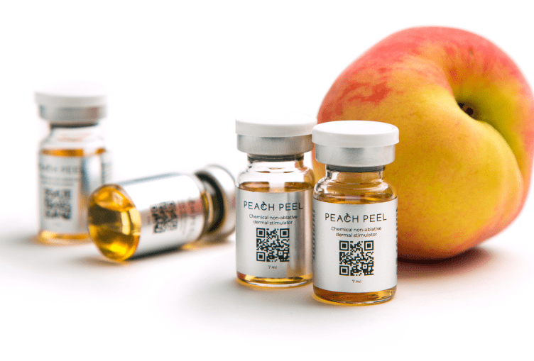 Peach peel