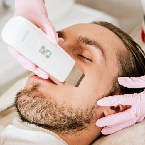 Мужская чистка лица