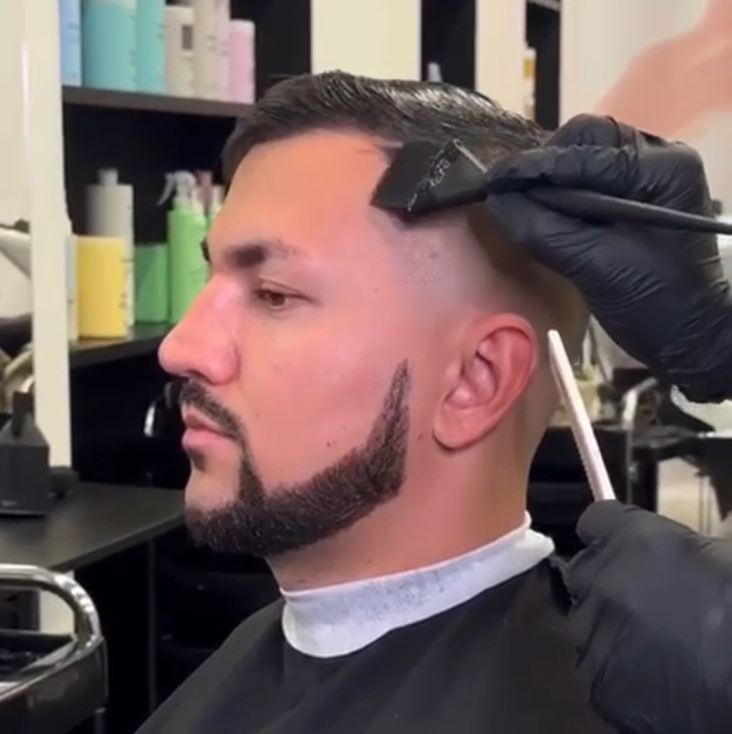 Камуфляж седины (голова)